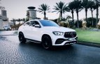 White Mercedes Benz AMG GLE 53 2021 for rent in Dubai 6